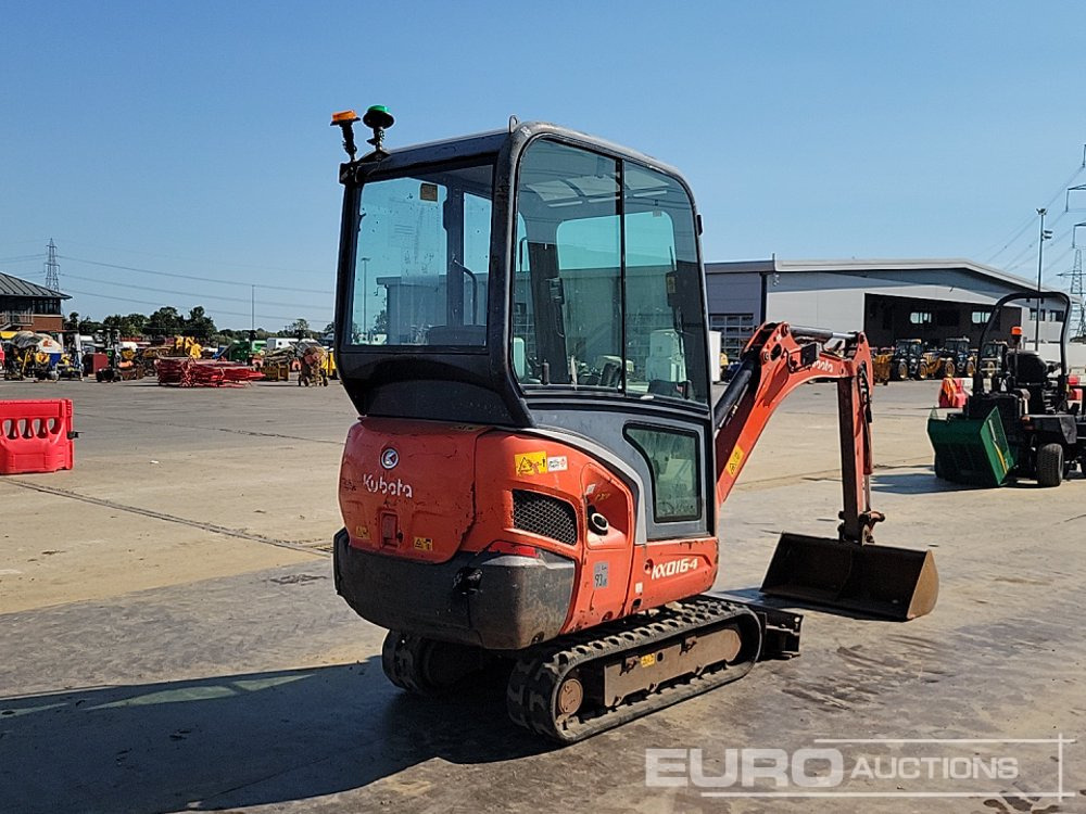 2015 Kubota KX016-4 - Mini escavadeira: foto 5 2015 Kubota KX016-4 - Mini escavadeira: foto 5
