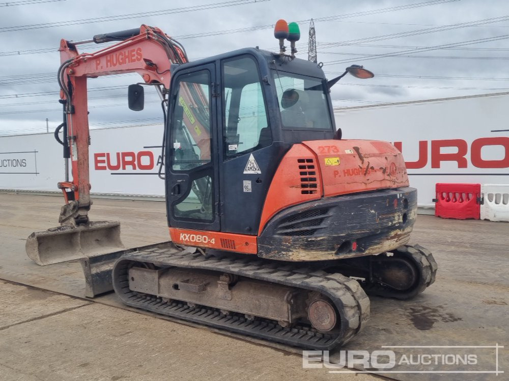 2015 Kubota KX080-4 - Mini escavadeira: foto 3 2015 Kubota KX080-4 - Mini escavadeira: foto 3