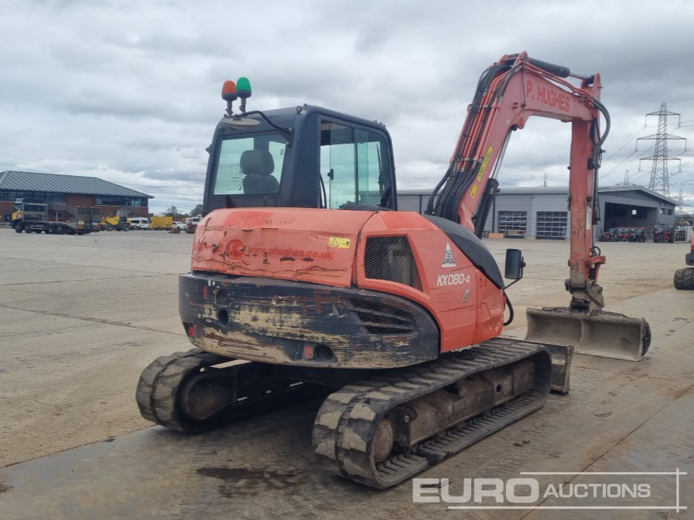 2015 Kubota KX080-4 - Mini escavadeira: foto 5 2015 Kubota KX080-4 - Mini escavadeira: foto 5