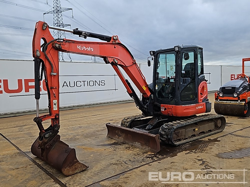 2015 Kubota U55-4 - Mini escavadeira: foto 1 2015 Kubota U55-4 - Mini escavadeira: foto 1