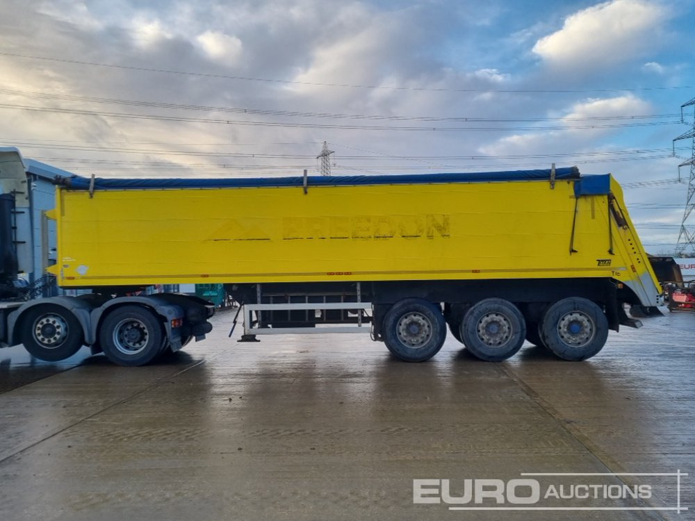 2015 Titan Tri Axle Bulk Walking Floor Trailer, Front Lift Axle, Easy Sheet - Semi-reboque piso móvel: foto 2 2015 Titan Tri Axle Bulk Walking Floor Trailer, Front Lift Axle, Easy Sheet - Semi-reboque piso móvel: foto 2