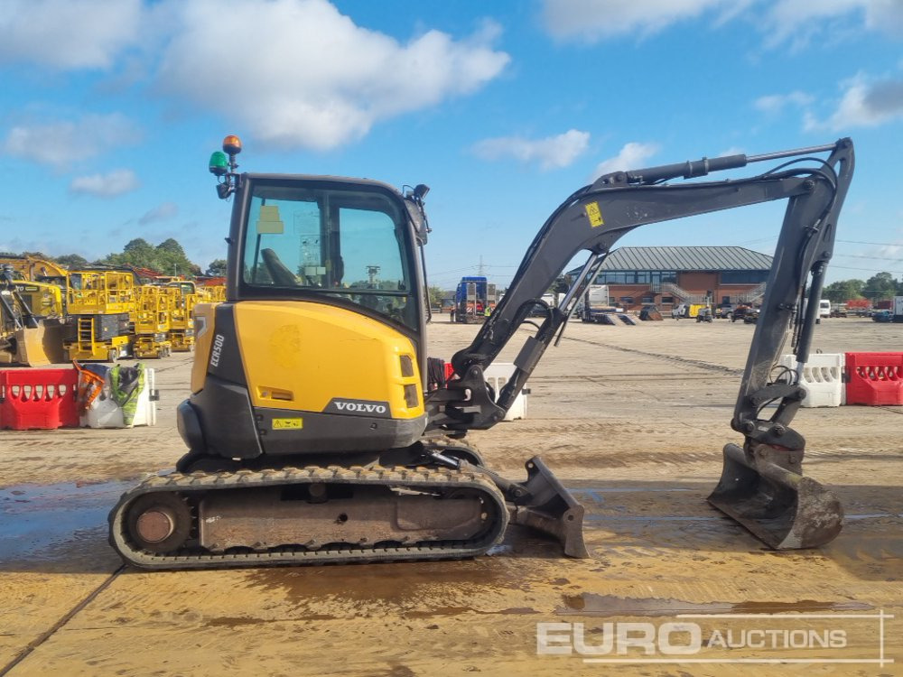 Mini escavadeira 2015 Volvo ECR50D: foto 6