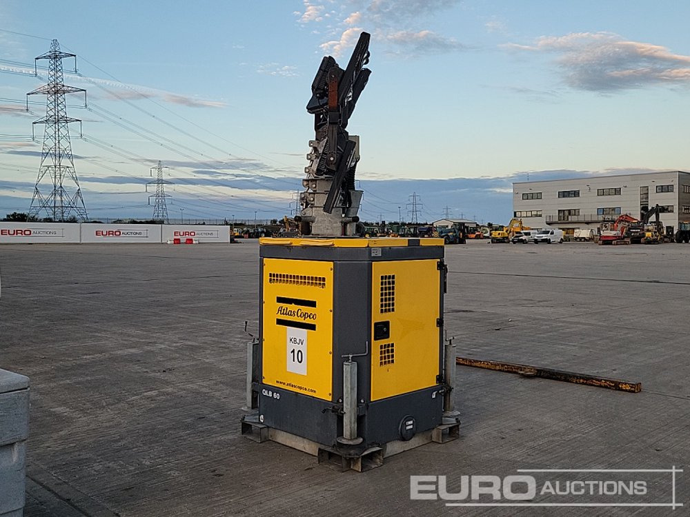2016 Atlas Copco QLB60 - Torre de iluminação: foto 1 2016 Atlas Copco QLB60 - Torre de iluminação: foto 1