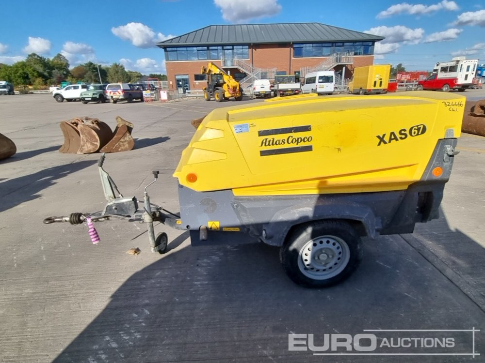 2016 Atlas Copco XAS67KD - Compressor de ar: foto 2 2016 Atlas Copco XAS67KD - Compressor de ar: foto 2