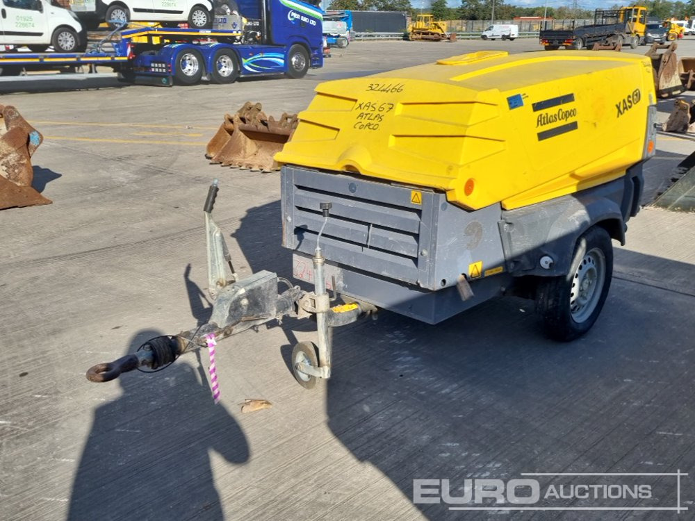 2016 Atlas Copco XAS67KD - Compressor de ar: foto 1 2016 Atlas Copco XAS67KD - Compressor de ar: foto 1