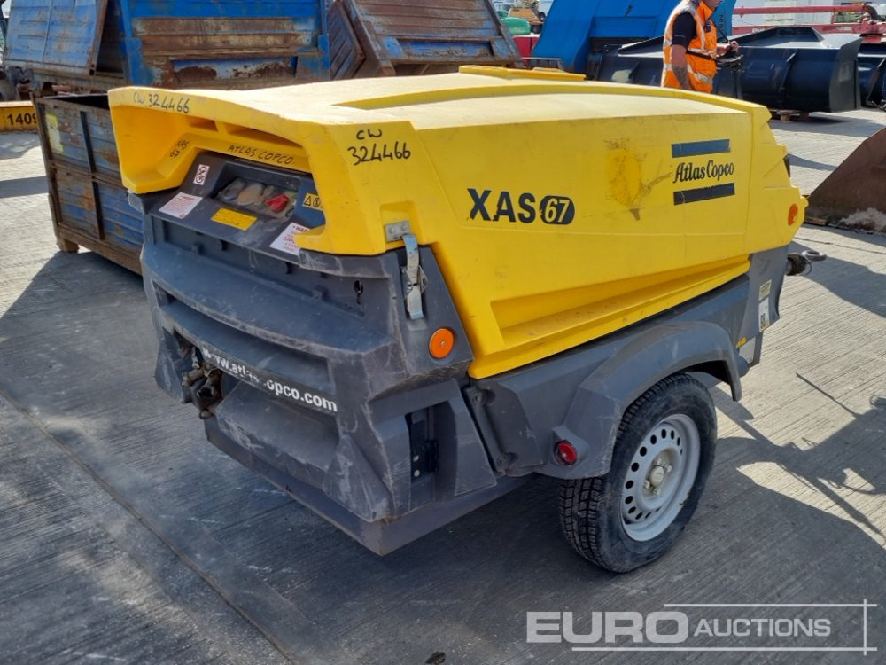 2016 Atlas Copco XAS67KD - Compressor de ar: foto 5 2016 Atlas Copco XAS67KD - Compressor de ar: foto 5