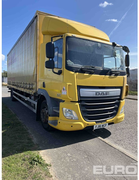 2016 DAF CF250 - Camião de lona: foto 4 2016 DAF CF250 - Camião de lona: foto 4