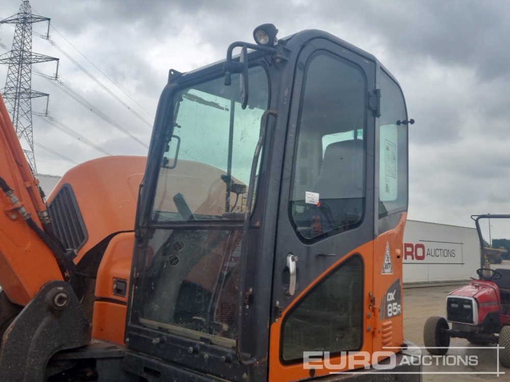 Mini escavadeira 2016 Doosan DX85R-3: foto 33