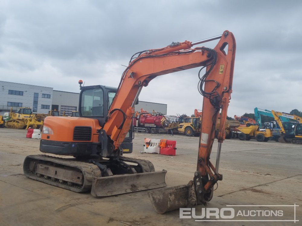 Mini escavadeira 2016 Doosan DX85R-3: foto 7