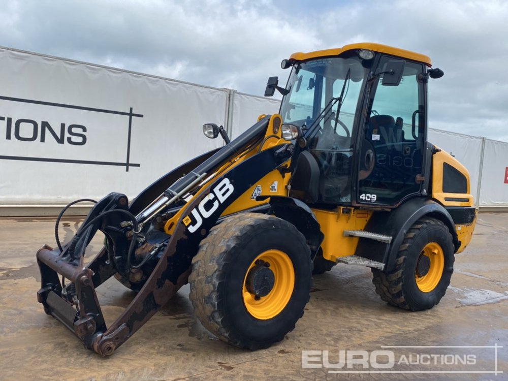 2016 JCB 409 - Pá carregadora de rodas: foto 1 2016 JCB 409 - Pá carregadora de rodas: foto 1