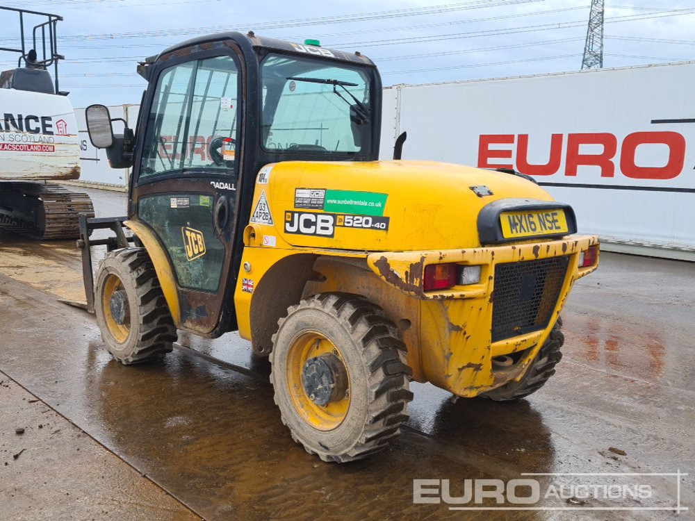 2016 JCB 520-40 - Empilhador telescópico: foto 3 2016 JCB 520-40 - Empilhador telescópico: foto 3