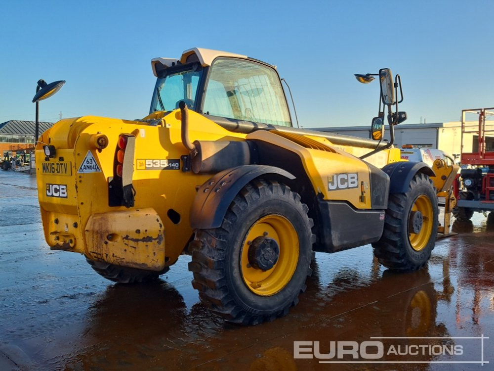 2016 JCB 535-140 Hi Viz - Empilhador telescópico: foto 5 2016 JCB 535-140 Hi Viz - Empilhador telescópico: foto 5