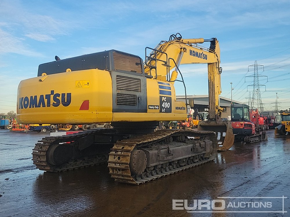 2016 Komatsu PC490LC-10 - Escavadora de rastos: foto 5 2016 Komatsu PC490LC-10 - Escavadora de rastos: foto 5