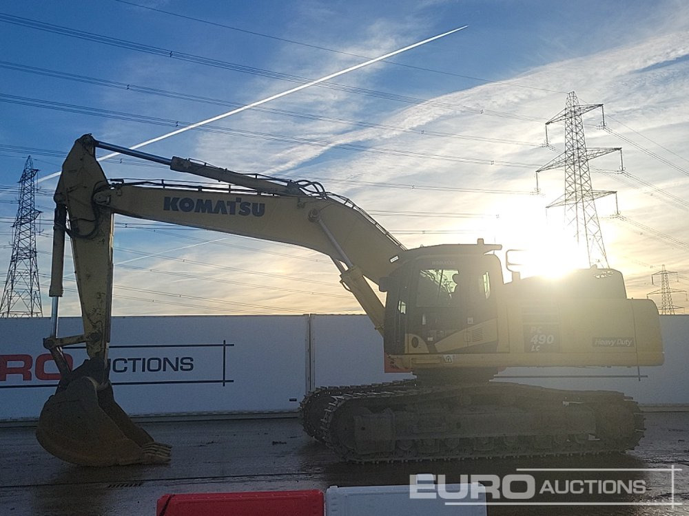 2016 Komatsu PC490LC-10 - Escavadora de rastos: foto 2 2016 Komatsu PC490LC-10 - Escavadora de rastos: foto 2