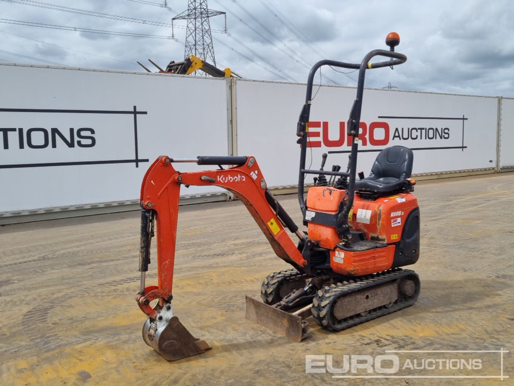 2016 Kubota K008-3 - Mini escavadeira: foto 1 2016 Kubota K008-3 - Mini escavadeira: foto 1