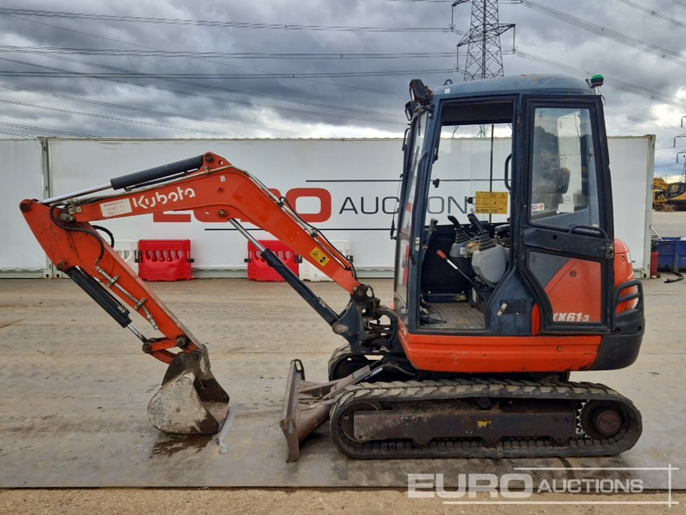 2016 Kubota KX61-3 - Mini escavadeira: foto 2 2016 Kubota KX61-3 - Mini escavadeira: foto 2