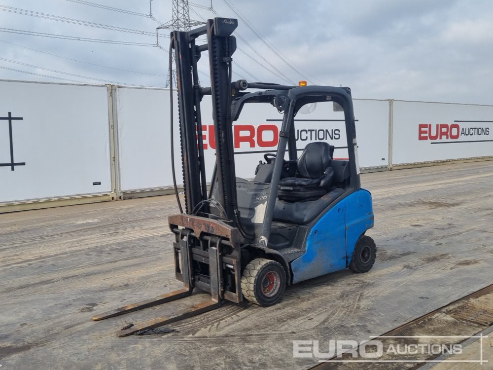 2016 Linde H20T-01 - Empilhador: foto 1 2016 Linde H20T-01 - Empilhador: foto 1