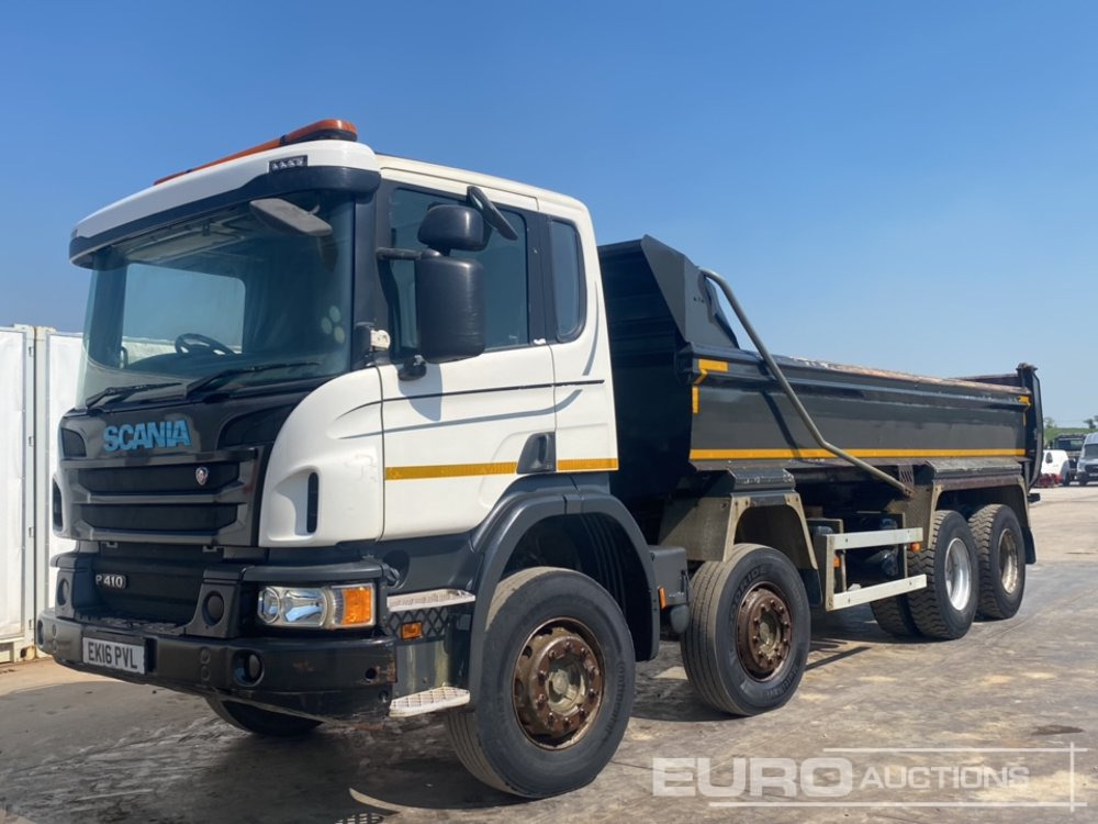 2016 Scania P410 - Camião basculante: foto 1 2016 Scania P410 - Camião basculante: foto 1