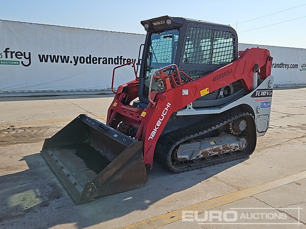2016 Takeuchi TL10V2 - Mini pá carregadora: foto 2 2016 Takeuchi TL10V2 - Mini pá carregadora: foto 2