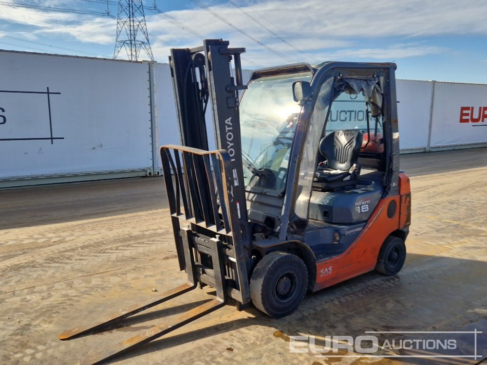 2016 Toyota 02-8FGF18 - Empilhador: foto 1 2016 Toyota 02-8FGF18 - Empilhador: foto 1