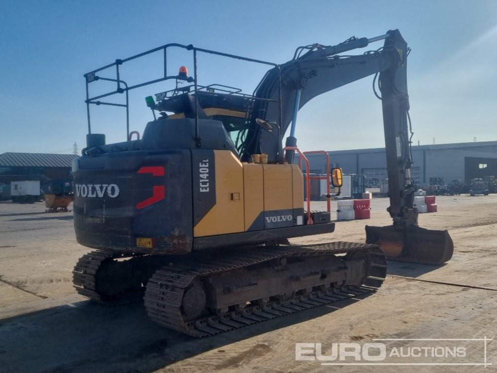2016 Volvo EC140EL - Escavadora de rastos: foto 5 2016 Volvo EC140EL - Escavadora de rastos: foto 5