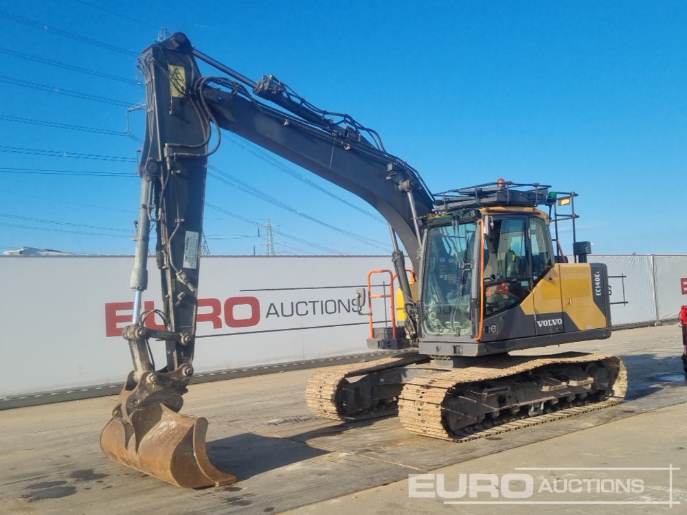 2016 Volvo EC140EL - Escavadora de rastos: foto 1 2016 Volvo EC140EL - Escavadora de rastos: foto 1