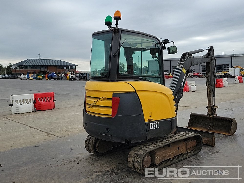 2016 Volvo EC27C - Mini escavadeira: foto 5 2016 Volvo EC27C - Mini escavadeira: foto 5