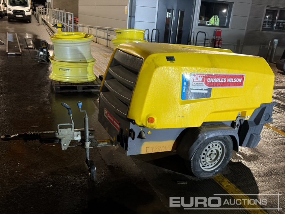 2017 Atlas Copco XAS68 130CFM - Compressor de ar: foto 2 2017 Atlas Copco XAS68 130CFM - Compressor de ar: foto 2