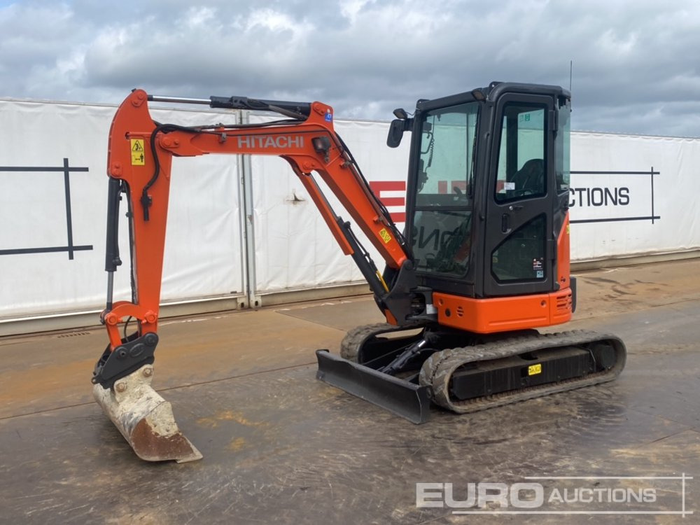 2017 Hitachi ZX26U-5A CR - Mini escavadeira: foto 1 2017 Hitachi ZX26U-5A CR - Mini escavadeira: foto 1