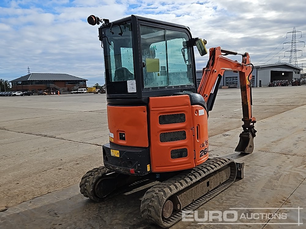 2017 Hitachi ZX26U-5A CR - Mini escavadeira: foto 5 2017 Hitachi ZX26U-5A CR - Mini escavadeira: foto 5