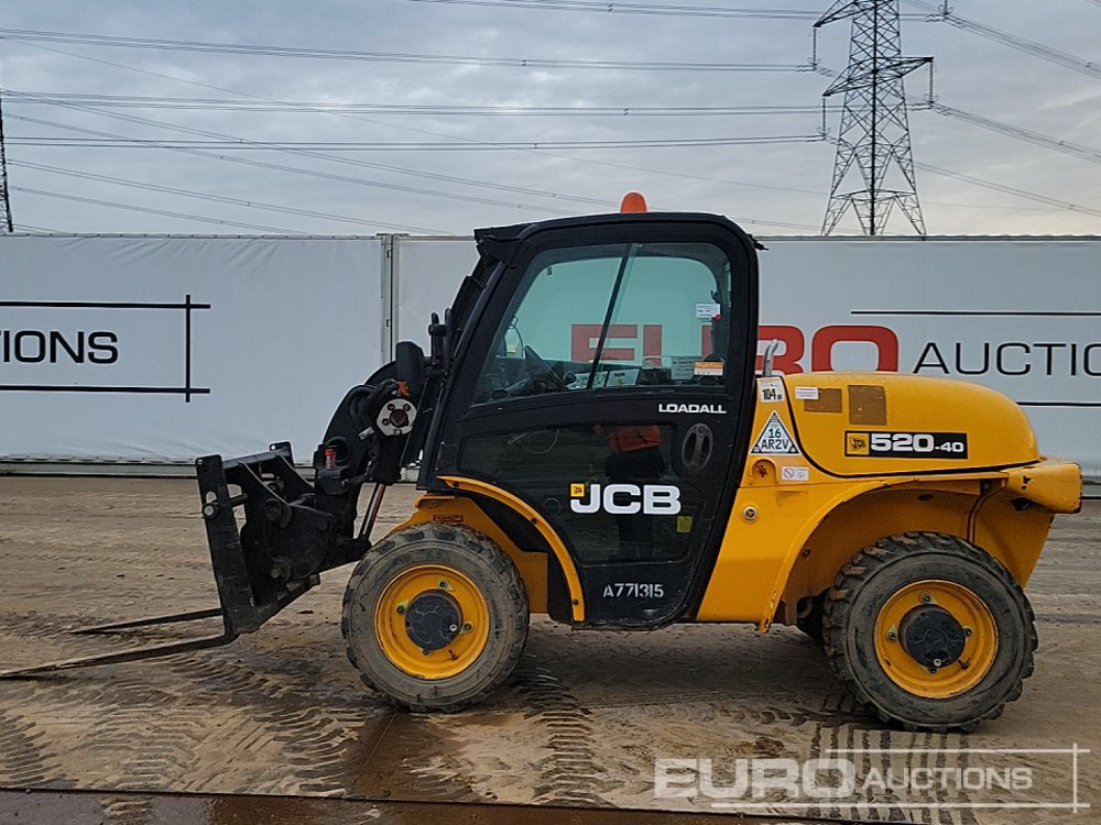 2017 JCB 520-40 - Empilhador telescópico: foto 3 2017 JCB 520-40 - Empilhador telescópico: foto 3