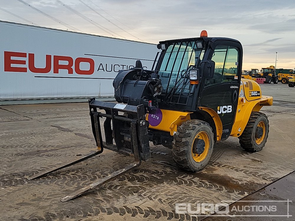 2017 JCB 520-40 - Empilhador telescópico: foto 2 2017 JCB 520-40 - Empilhador telescópico: foto 2