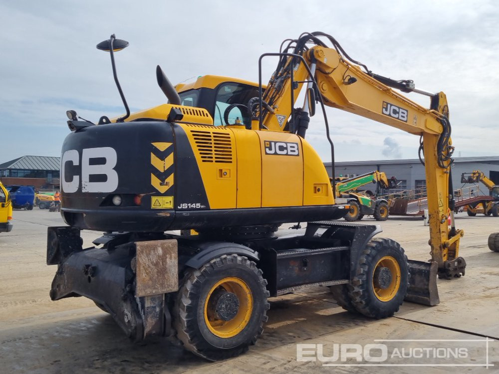 2017 JCB JS145WT - Escavadeira de rodas: foto 5 2017 JCB JS145WT - Escavadeira de rodas: foto 5