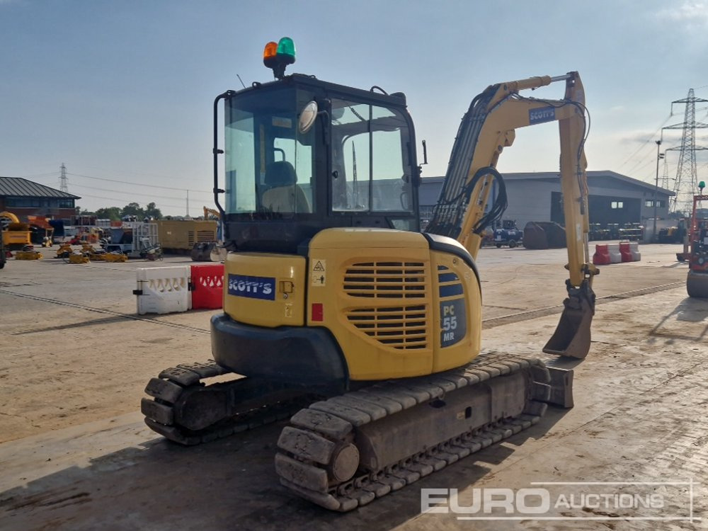 2017 Komatsu PC55MR-3 - Mini escavadeira: foto 5 2017 Komatsu PC55MR-3 - Mini escavadeira: foto 5