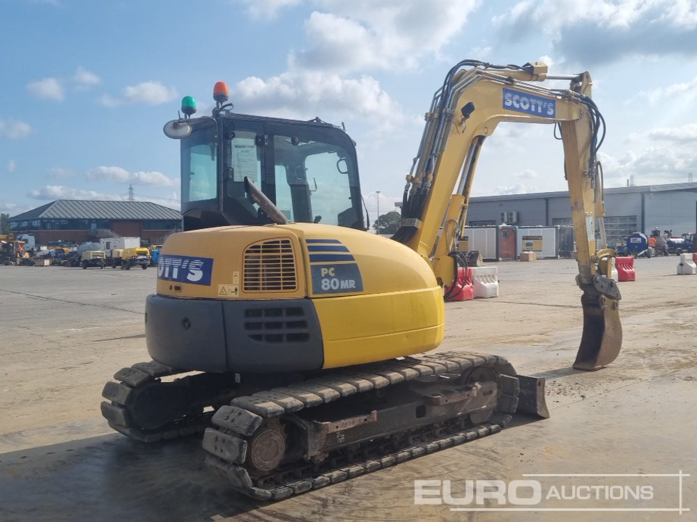 2017 Komatsu PC80MR-3 - Mini escavadeira: foto 5 2017 Komatsu PC80MR-3 - Mini escavadeira: foto 5