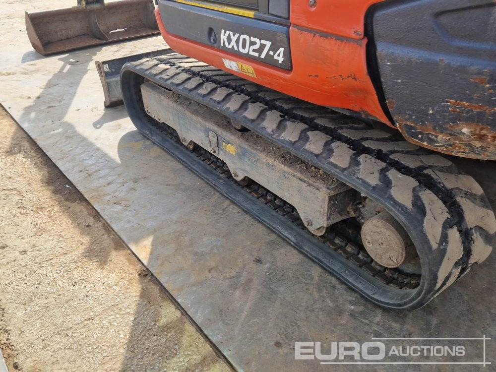 Mini escavadeira 2017 Kubota KX027-4: foto 15