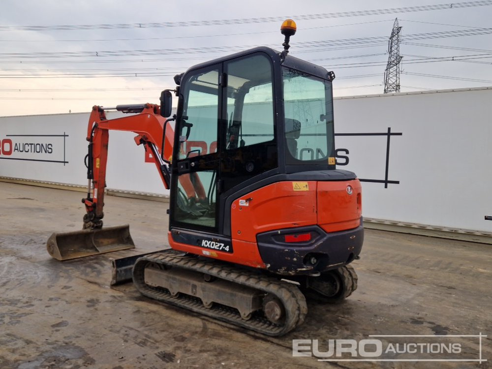 2017 Kubota KX027-4 - Mini escavadeira: foto 3 2017 Kubota KX027-4 - Mini escavadeira: foto 3