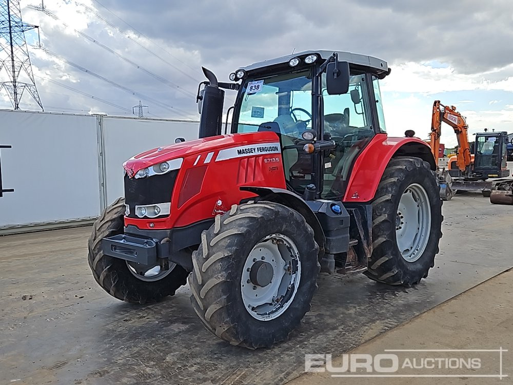 2017 Massey Ferguson 6713S - Trator: foto 1 2017 Massey Ferguson 6713S - Trator: foto 1