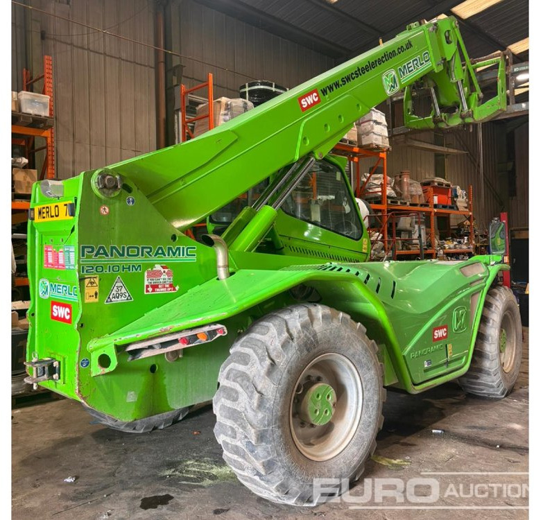 2017 Merlo P120.10 HM - Empilhador telescópico: foto 3 2017 Merlo P120.10 HM - Empilhador telescópico: foto 3