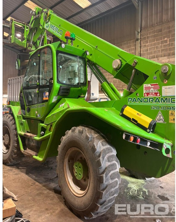 2017 Merlo P120.10 HM - Empilhador telescópico: foto 2 2017 Merlo P120.10 HM - Empilhador telescópico: foto 2
