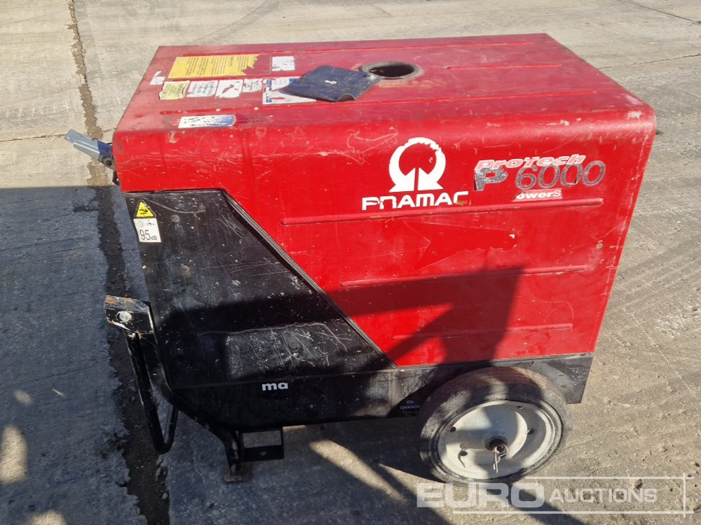 Gerador elétrico 2017 Pramac P6000: foto 6
