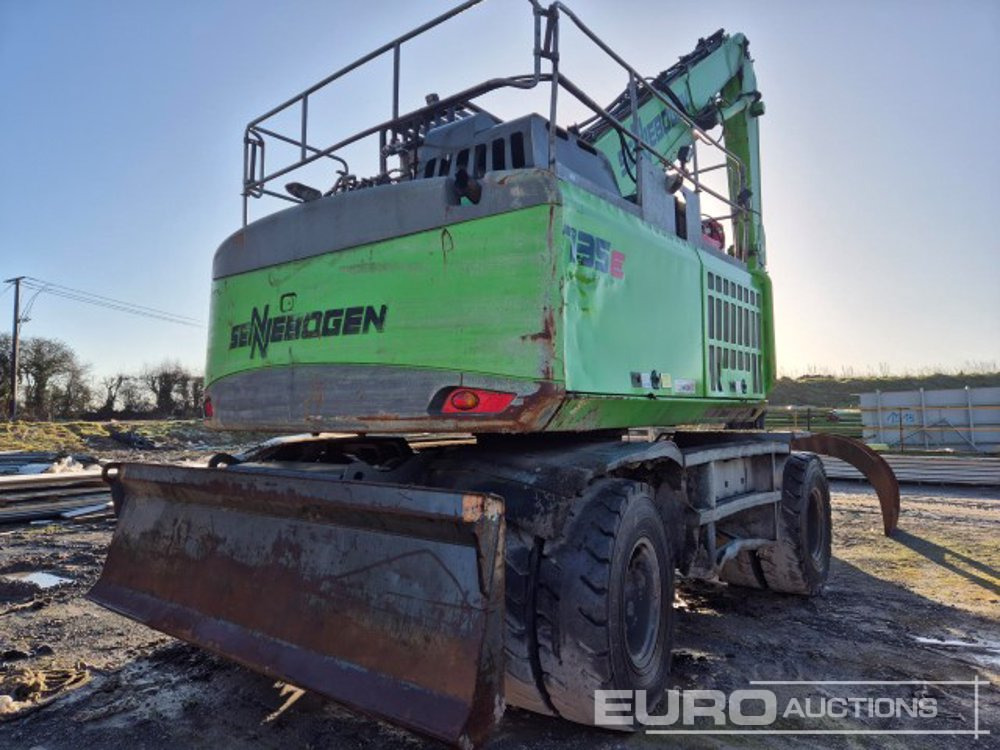 2017 Sennebogen 735E - Escavadeira de rodas: foto 2 2017 Sennebogen 735E - Escavadeira de rodas: foto 2