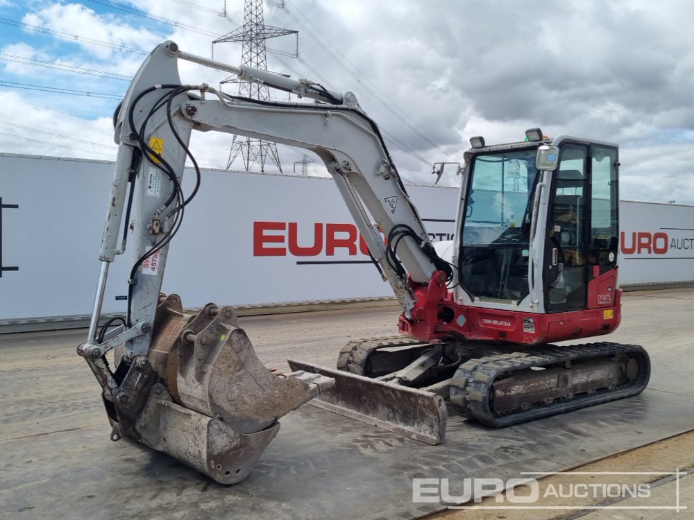 2017 Takeuchi TB260 - Mini escavadeira: foto 1 2017 Takeuchi TB260 - Mini escavadeira: foto 1