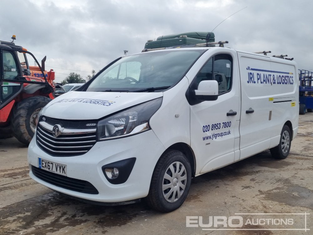 2017 Vauxhall Vivaro 2900 - Furgão compacto: foto 1 2017 Vauxhall Vivaro 2900 - Furgão compacto: foto 1