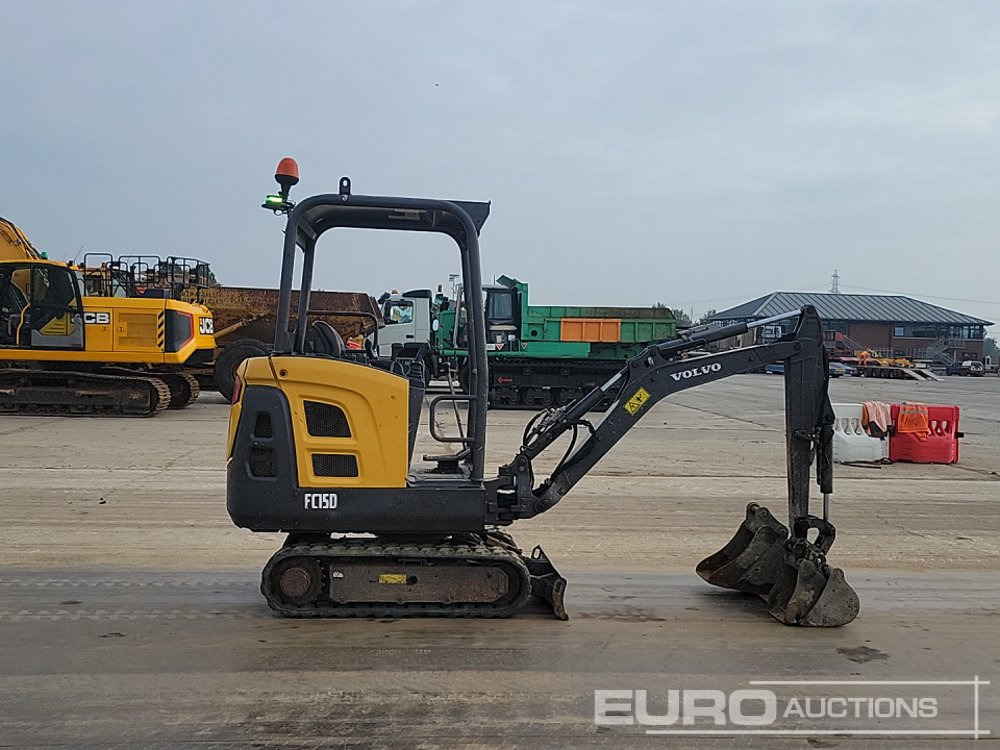 2017 Volvo EC15D - Mini escavadeira: foto 5 2017 Volvo EC15D - Mini escavadeira: foto 5