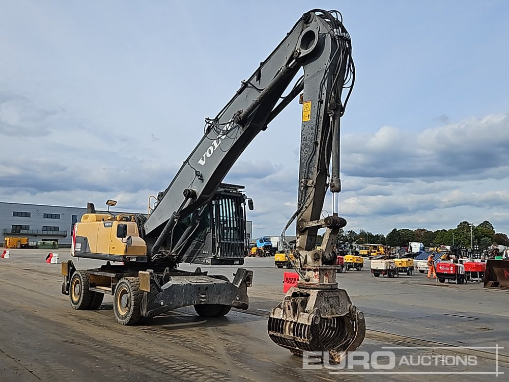 Escavadeira de rodas 2017 Volvo EW210: foto 6