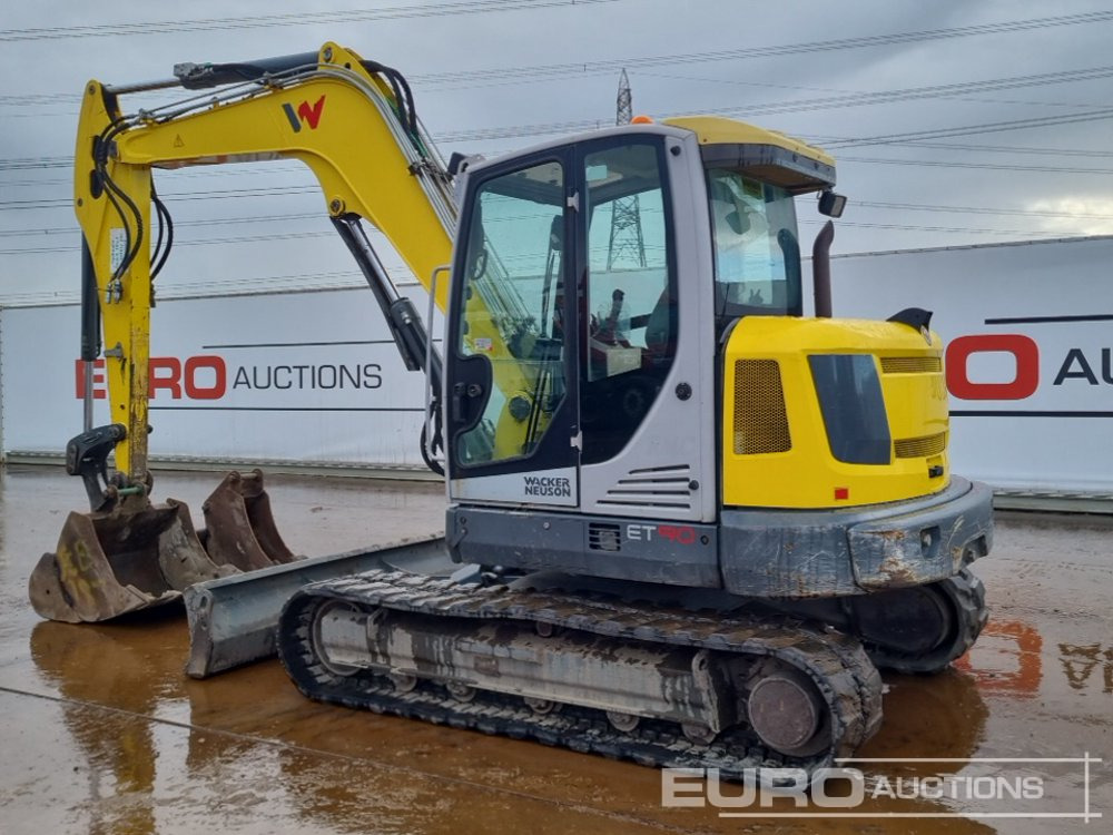 2017 Wacker Neuson ET90 - Mini escavadeira: foto 3 2017 Wacker Neuson ET90 - Mini escavadeira: foto 3
