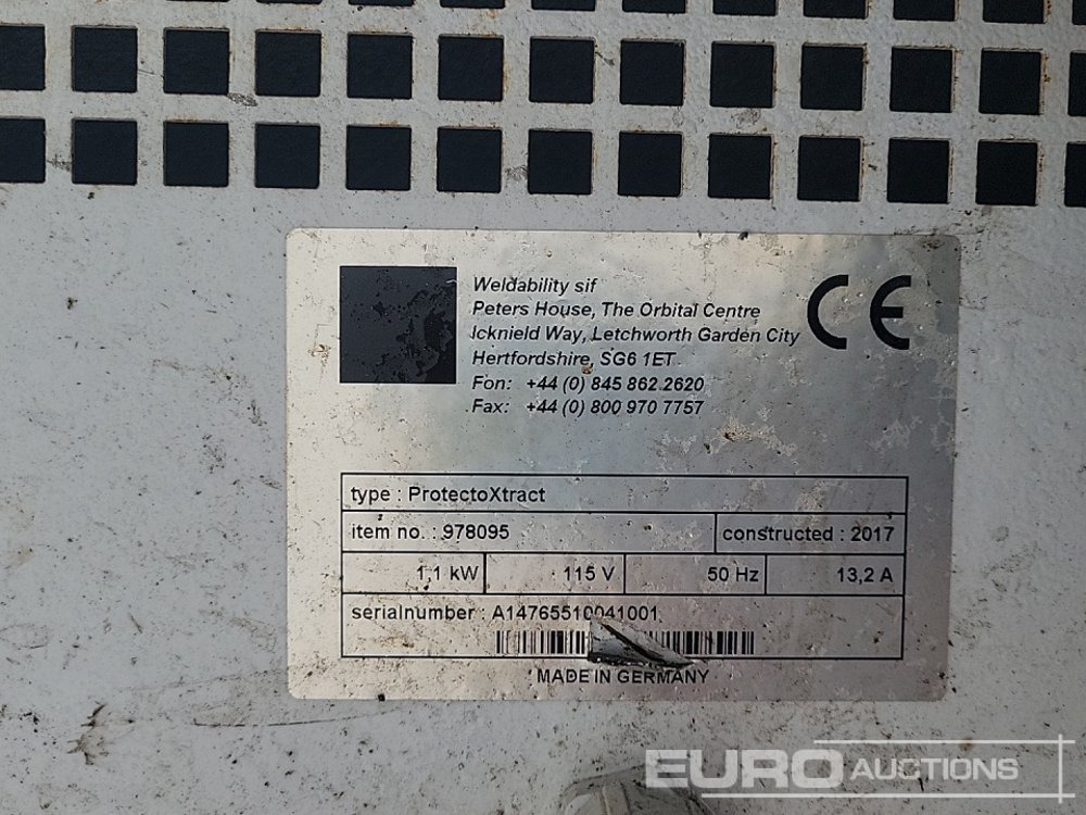 Equipamento de construção 2017 Weldability 110Volt Extractor Unit: foto 13
