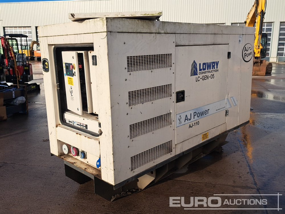 2018 AJ Power 110Kva Diesel Generator, Perkins Engine - Gerador elétrico: foto 3 2018 AJ Power 110Kva Diesel Generator, Perkins Engine - Gerador elétrico: foto 3