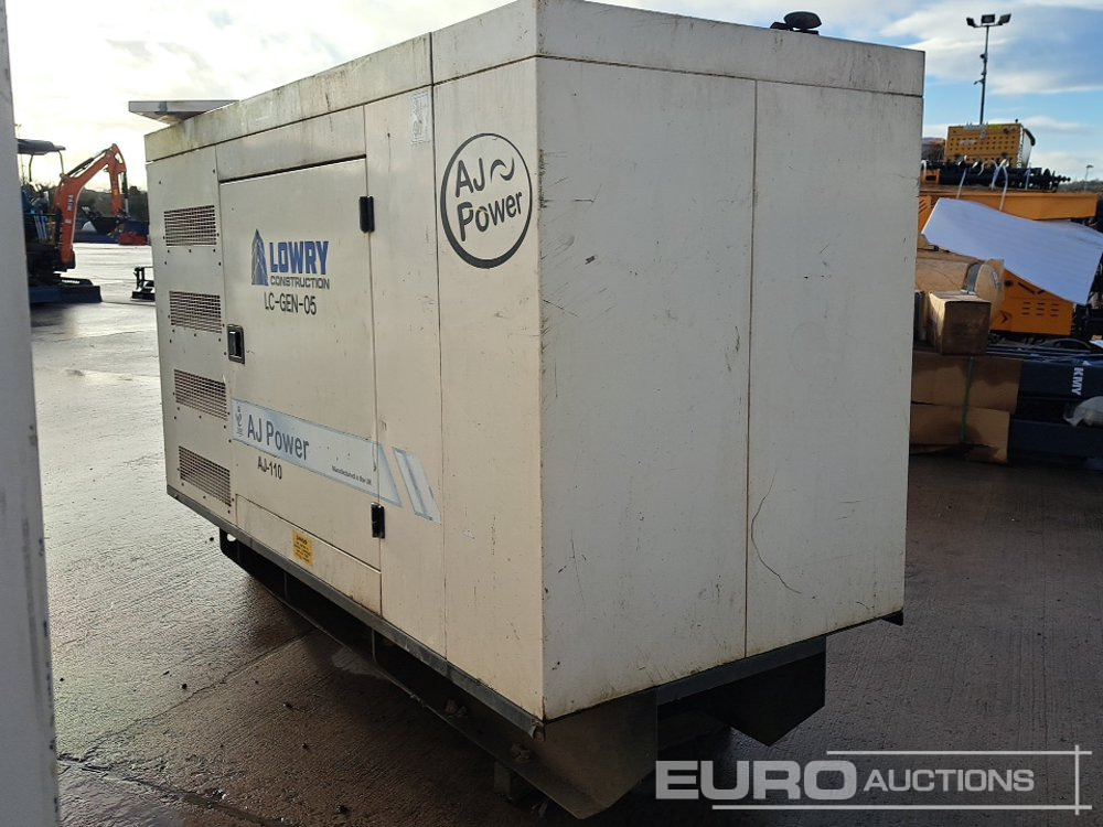 2018 AJ Power 110Kva Diesel Generator, Perkins Engine - Gerador elétrico: foto 4 2018 AJ Power 110Kva Diesel Generator, Perkins Engine - Gerador elétrico: foto 4